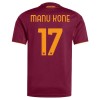 Dječji Nogometni Dres AS Roma Manu Kone 17 Domaći 2025-26
